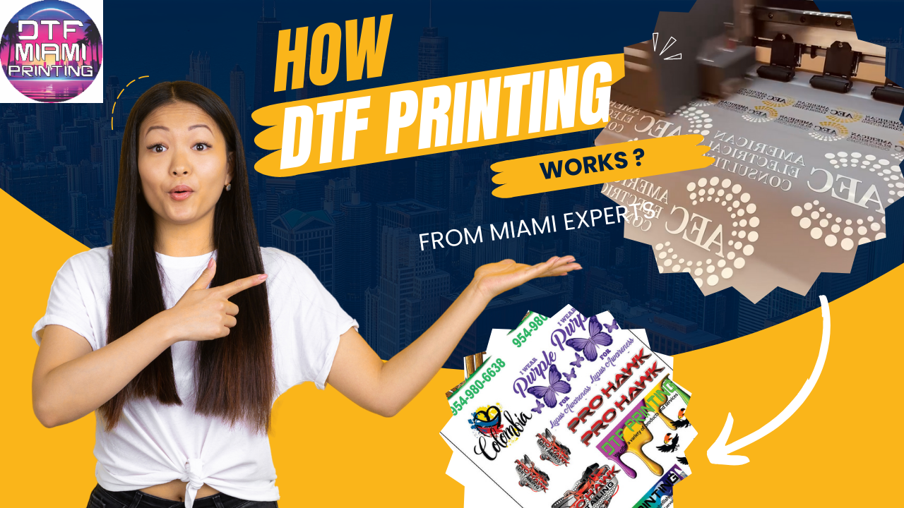 How direct-to-film printing works (DTF Miami experts) - DTF MIAMI PRINTS