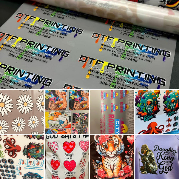 DTF Custom Gang Sheet -Upload DTF MIAMI PRINTS