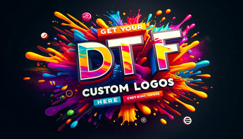 Custom company logos printed using DTF technology by DTF Miami Prints