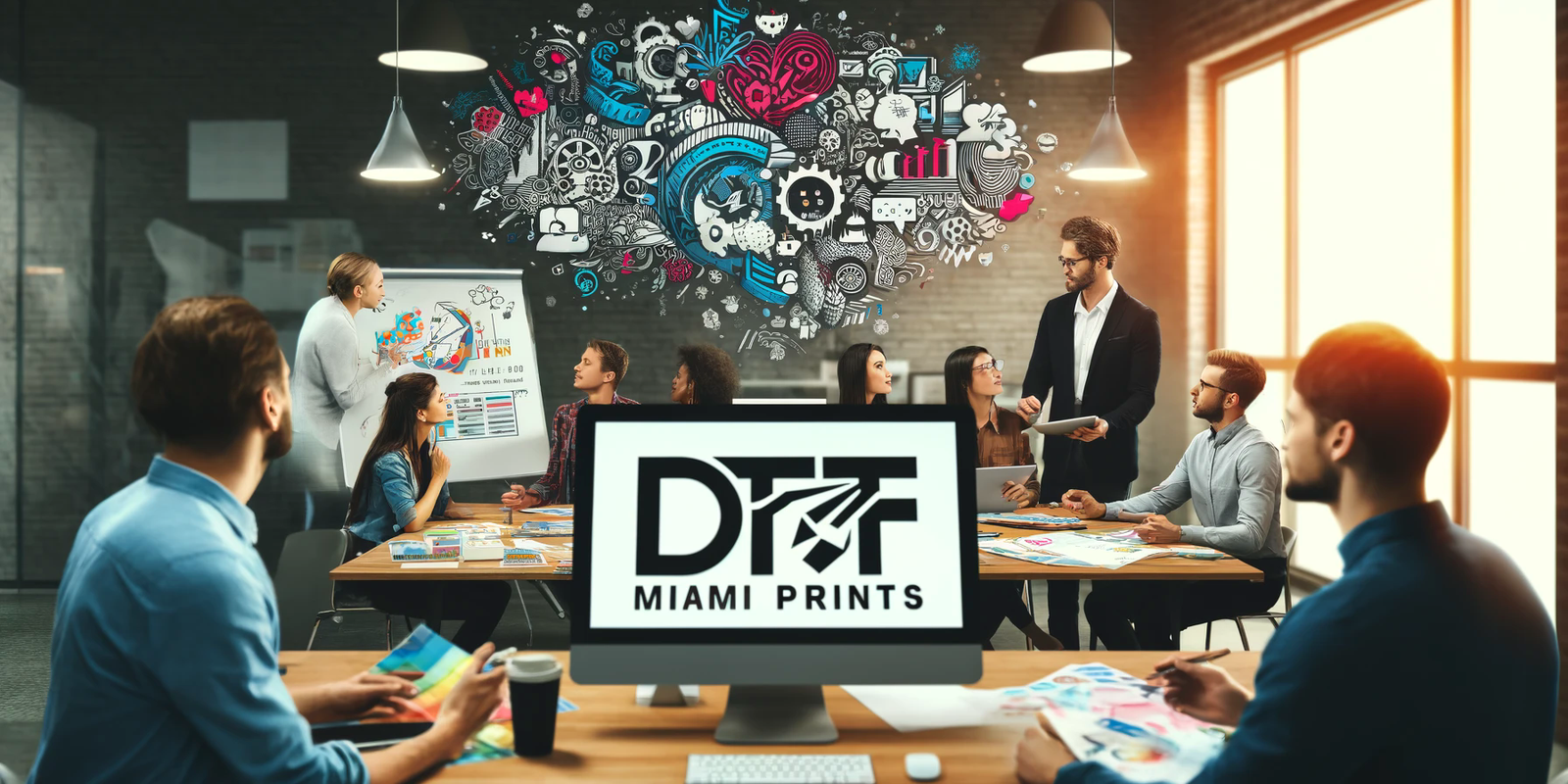 Creative Freedom in Miami with DTF Miami Prints