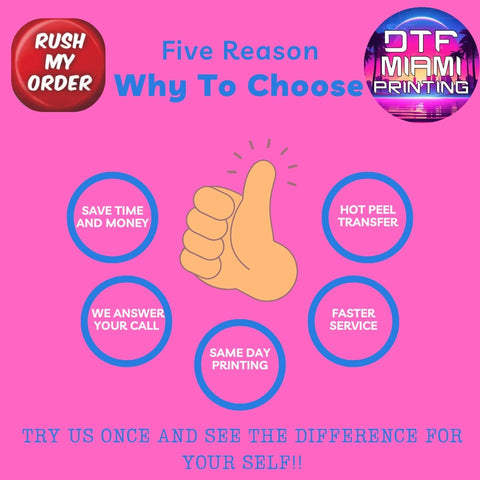 Why Choose DTF Miami Prints