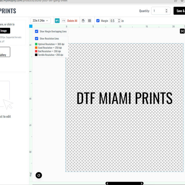 Custom DTF Gang Sheets – Create High-Quality Transfers DTF MIAMI PRINTS