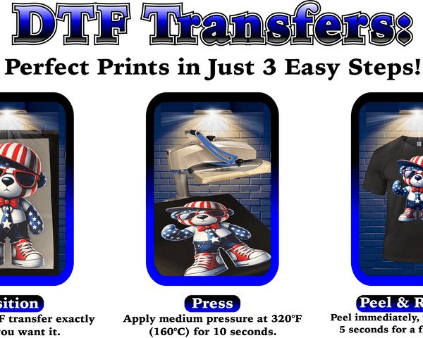Gang Sheet DTF Transfers - Upload Your Custom Images