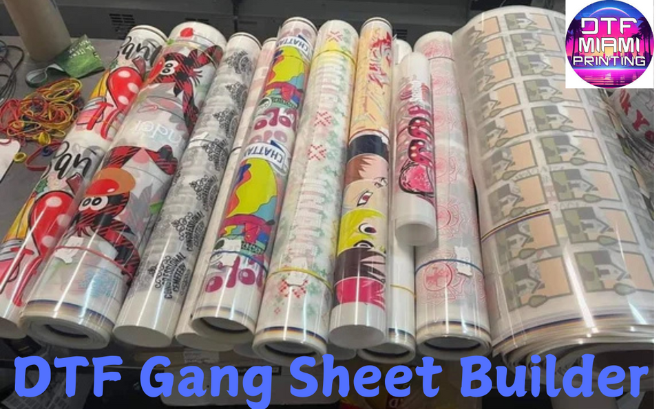 Gang Sheet DTF Transfers - Upload Your Custom Images