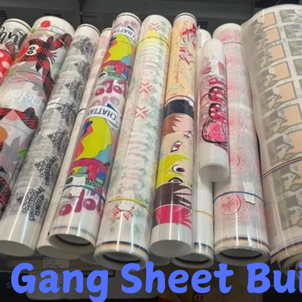 Gang Sheet DTF Transfers - Upload Your Custom Images